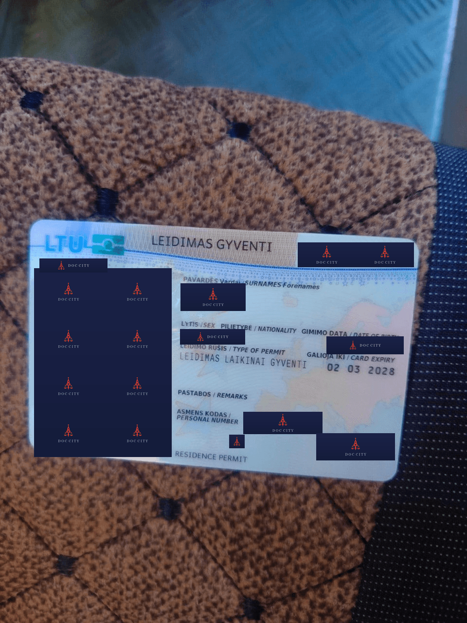 ليتوانيا · تصريح إقامة