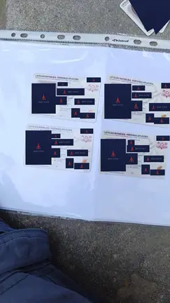 Копия одобренного документа с безвозвратно стёртыми персональными данными